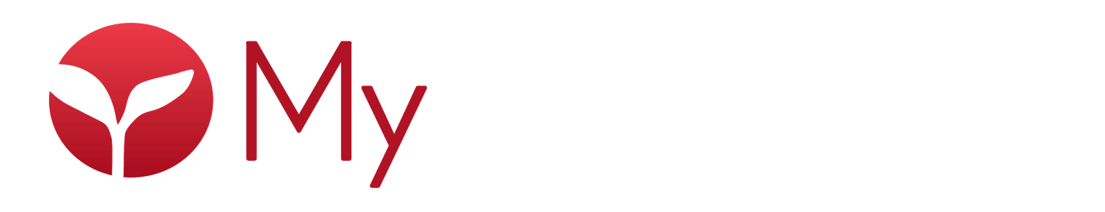 MyMooiDorp Logo Wit en Roooi