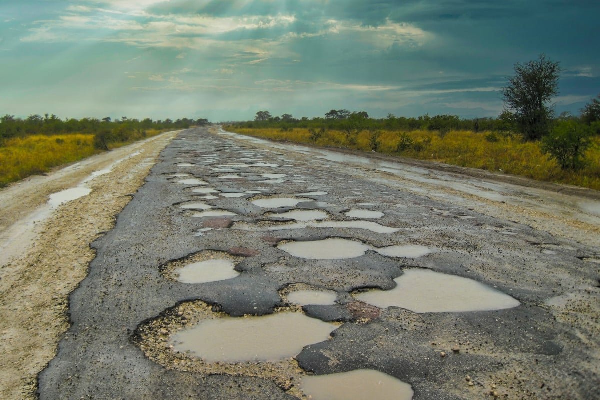 Potholes in SA Image by BusinessTech
