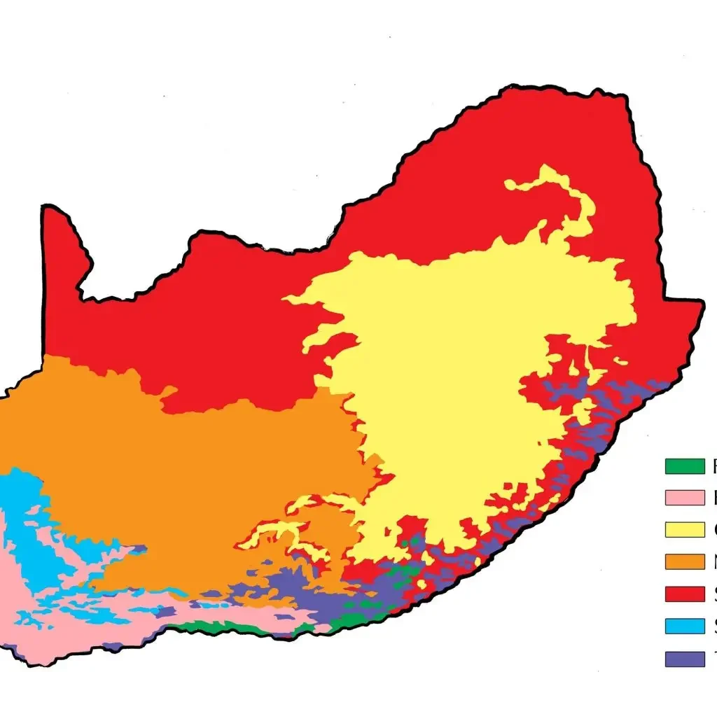 Die biome van Suid-Afrika