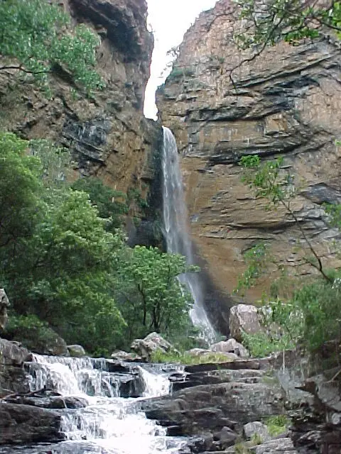 n Mooi Waterval op die Glen Avon plaas.